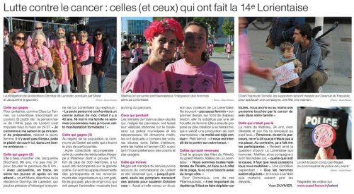 article ouest france du 9 octobre 2023
